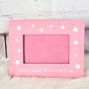 Bubblegum Pink Princess Resin Star Fairy Tales 3x5 Picture Frame Barbiecore